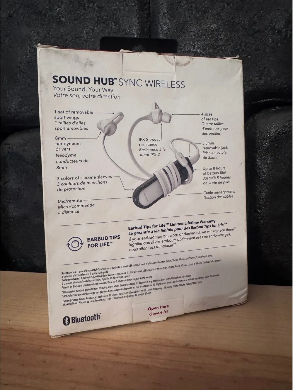 iFrogz Sound Hub Sync Wireless Receiver + Earbud System
